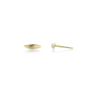 Gabriella Kiss 18k Slug Stud Earrings | Quadrum Gallery