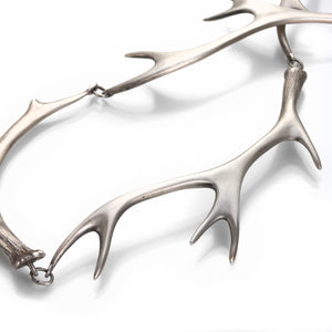 Gabriella Kiss Sterling Silver Antler Necklace | Quadrum Gallery