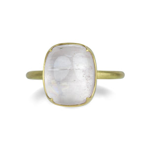 Gabriella Kiss Cushion Kunzite Ring | Quadrum Gallery