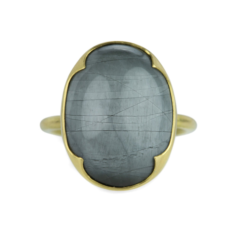 Gabriella Kiss  18k Oval Toad's Eye Ring | Quadrum Gallery