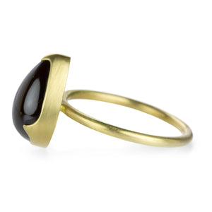 Gabriella Kiss 18k Pear Shaped Garnet Ring | Quadrum Gallery