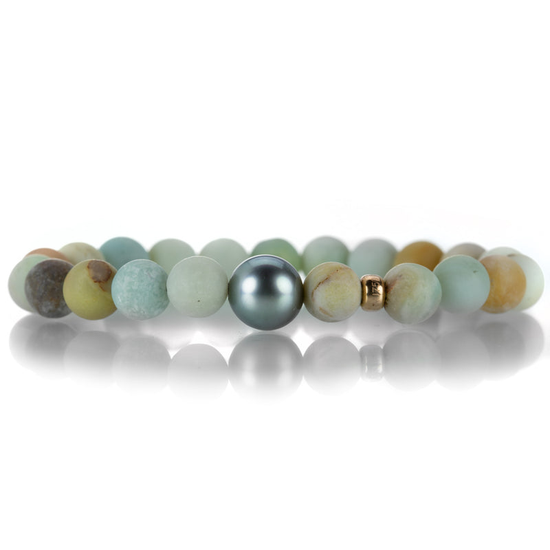 Gellner Amazonite and Pearl Bracelet | Quadrum Gallery