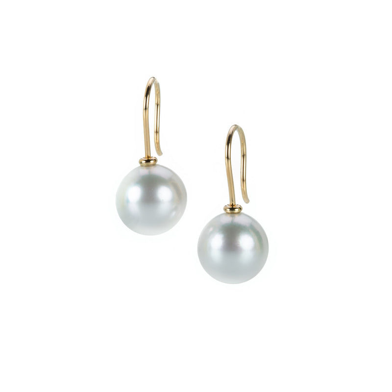 Gellner 18k White South Sea Pearl Earrings | Quadrum Gallery