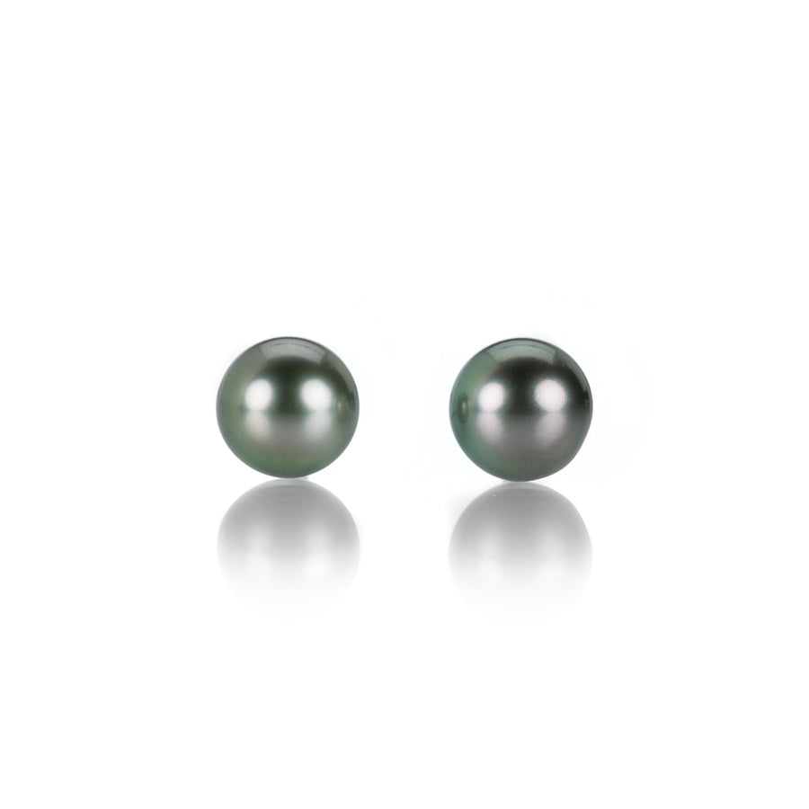 Gellner Gray Tahitian Pearl Studs | Quadrum Gallery