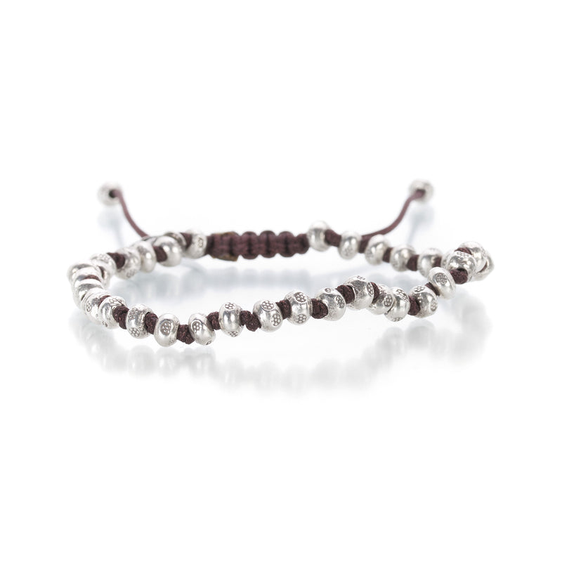 Joseph Brooks 3mm Sterling Silver Bead Bracelet | Quadrum Gallery