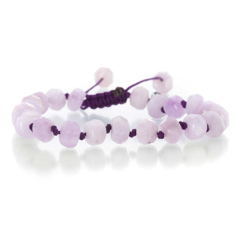 Joseph Brooks 8mm Faceted Kunzite Bead Bracelet | Quadrum Gallery