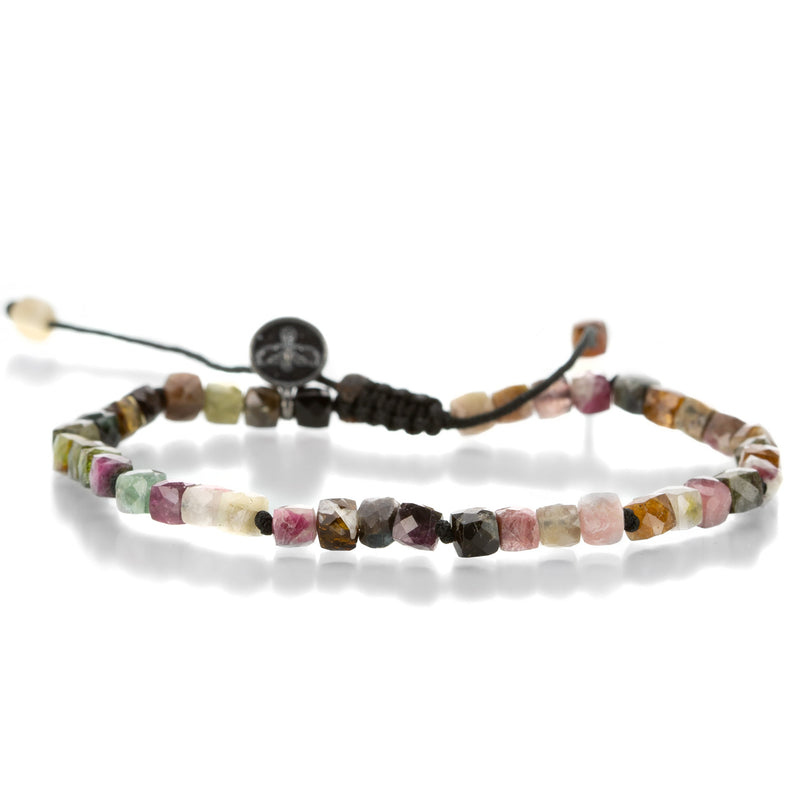 Joseph Brooks 4mm Multi Color Tourmaline Beaded Bracelet | Quadrum Gallery