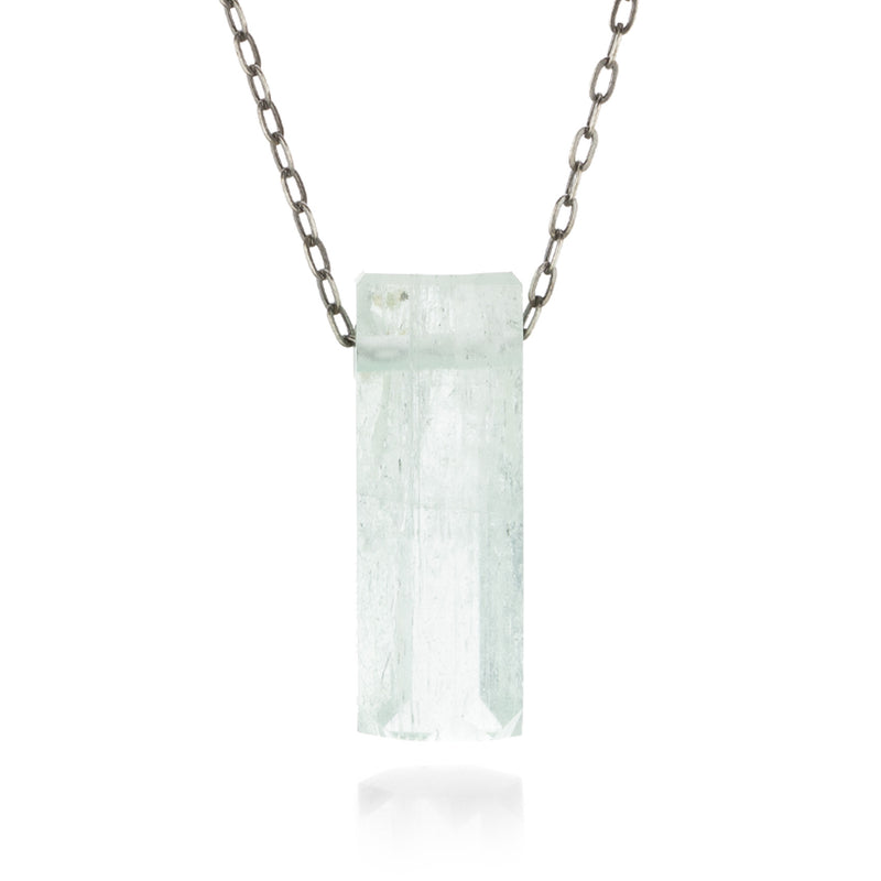 Joseph Brooks Chunky Aquamarine Crystal Necklace | Quadrum Gallery