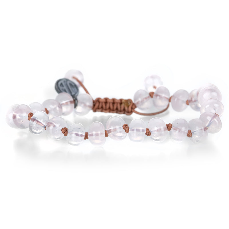 Joseph Brooks 8mm Smooth Rose Quartz Bracelet | Quadrum Gallery