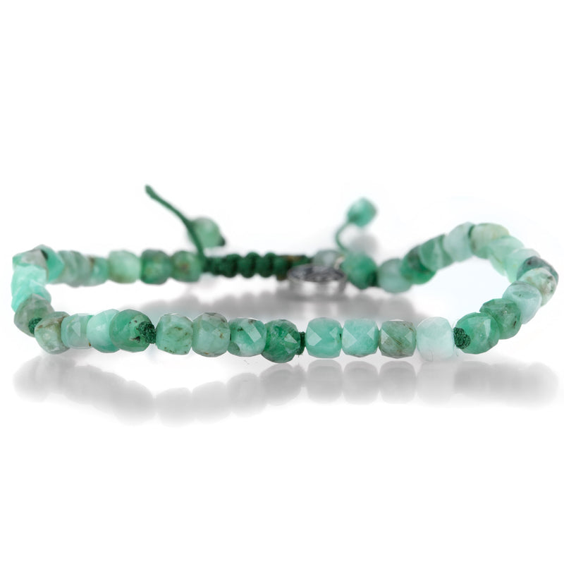 Joseph Brooks 4mm Emerald Bead Bracelet | Quadrum Gallery