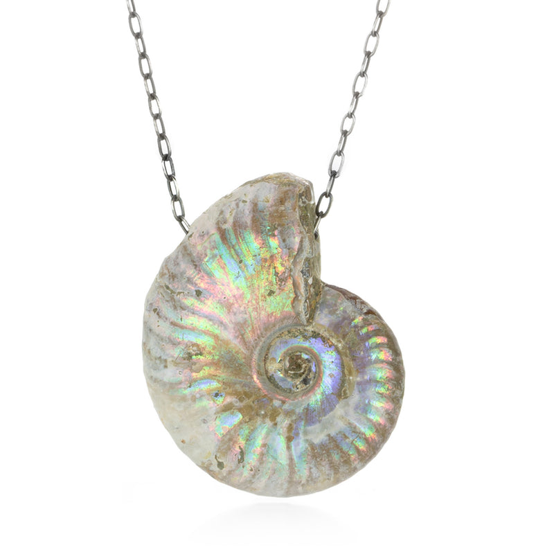 Joseph Brooks Ammonite Fossil Necklace | Quadrum Gallery