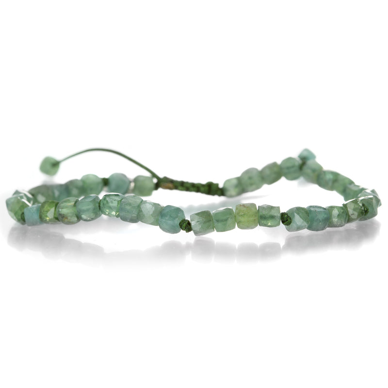 Joseph Brooks Green Tourmaline Cube Bracelet | Quadrum Gallery