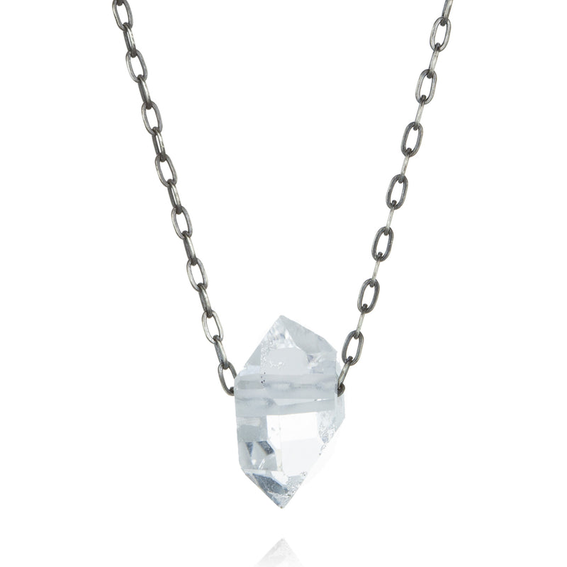 Joseph Brooks 19mm Herkimer Diamond Quartz Crystal Necklace | Quadrum Gallery