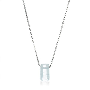 Joseph Brooks Natural Aquamarine Pendant Necklace | Quadrum Gallery