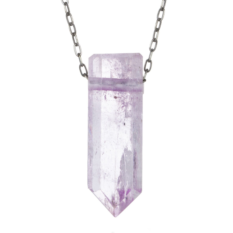 Joseph Brooks Kunzite Crystal Pendant Necklace | Quadrum Gallery