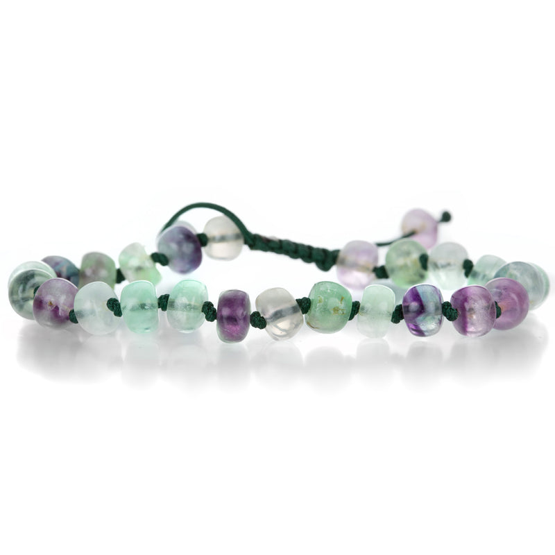 Joseph Brooks Purple and Green Fluorite Bracelet | Quadrum Gallery