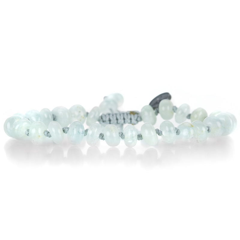 Joseph Brooks 8mm Green Aquamarine Bracelet | Quadrum Gallery