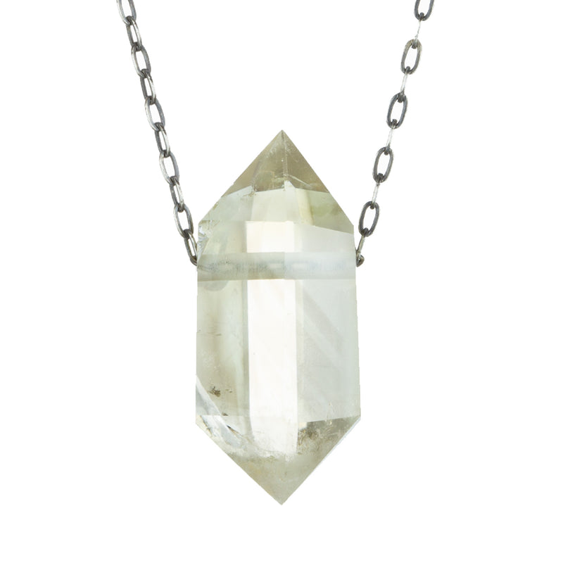 Joseph Brooks 36mm Citrine Crystal Pendant Necklace | Quadrum Gallery