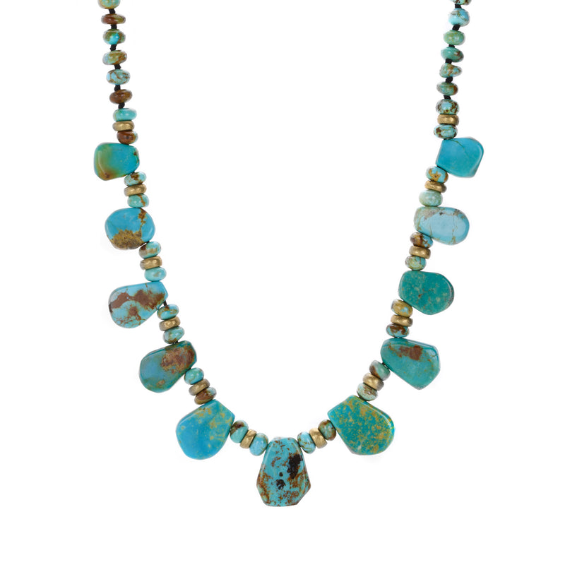 Joseph Brooks Arizona Turquoise Bib Necklace | Quadrum Gallery
