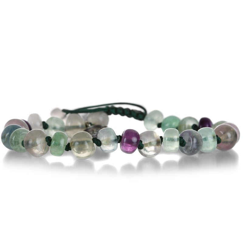 Joseph Brooks Smooth 8mm Fluorite Beaded Bracelet | Quadrum Gallery