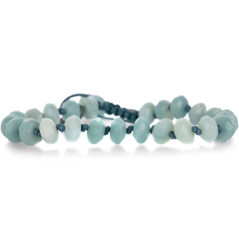 Joseph Brooks Faceted 8mm Amazonite Beaded Bracelet | Quadrum Gallery