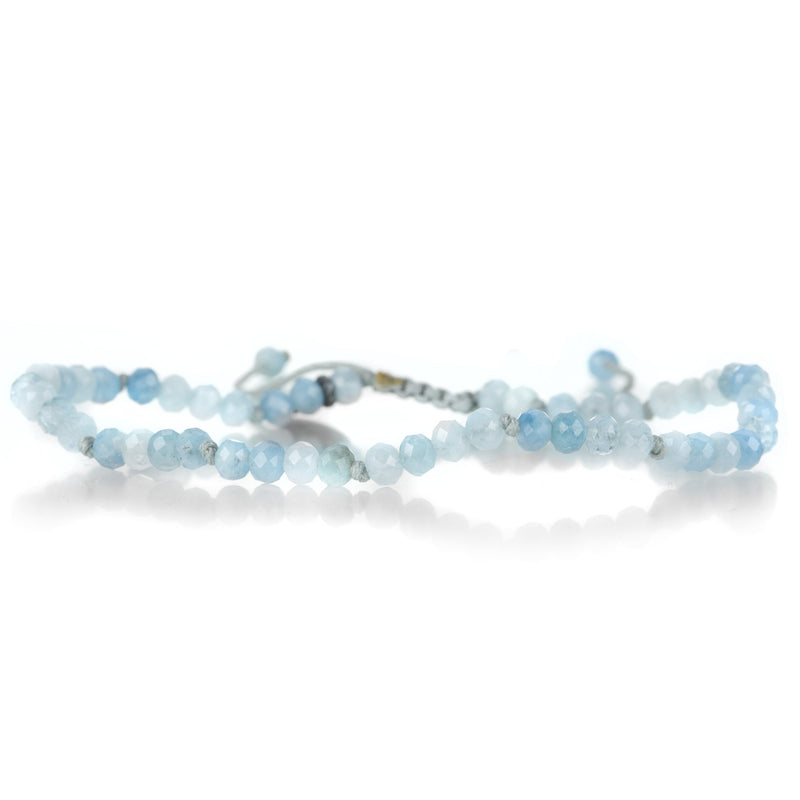 Joseph Brooks 4mm Faceted Aquamarine Bracelet | Quadrum Gallery