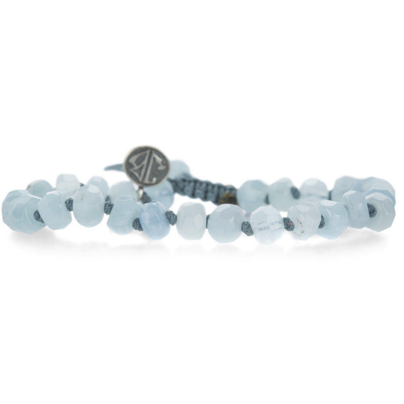 Joseph Brooks 8mm Rough Cut Aquamarine Bracelet | Quadrum Gallery