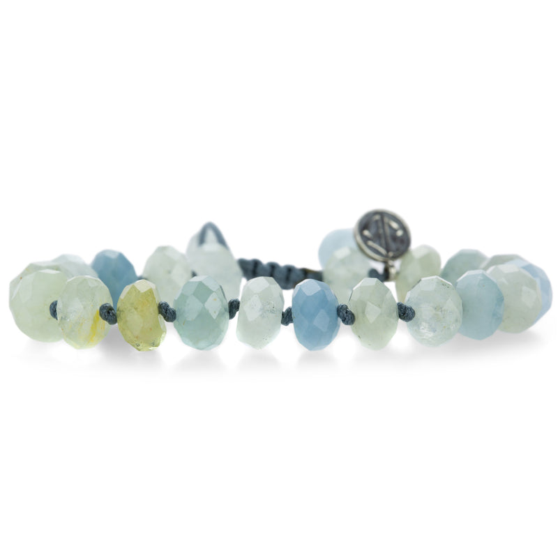 Joseph Brooks 10mm Faceted Aquamarine Bracelet | Quadrum Gallery