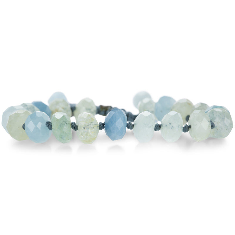 Joseph Brooks Faceted 10mm Aquamarine Bracelet | Quadrum Gallery