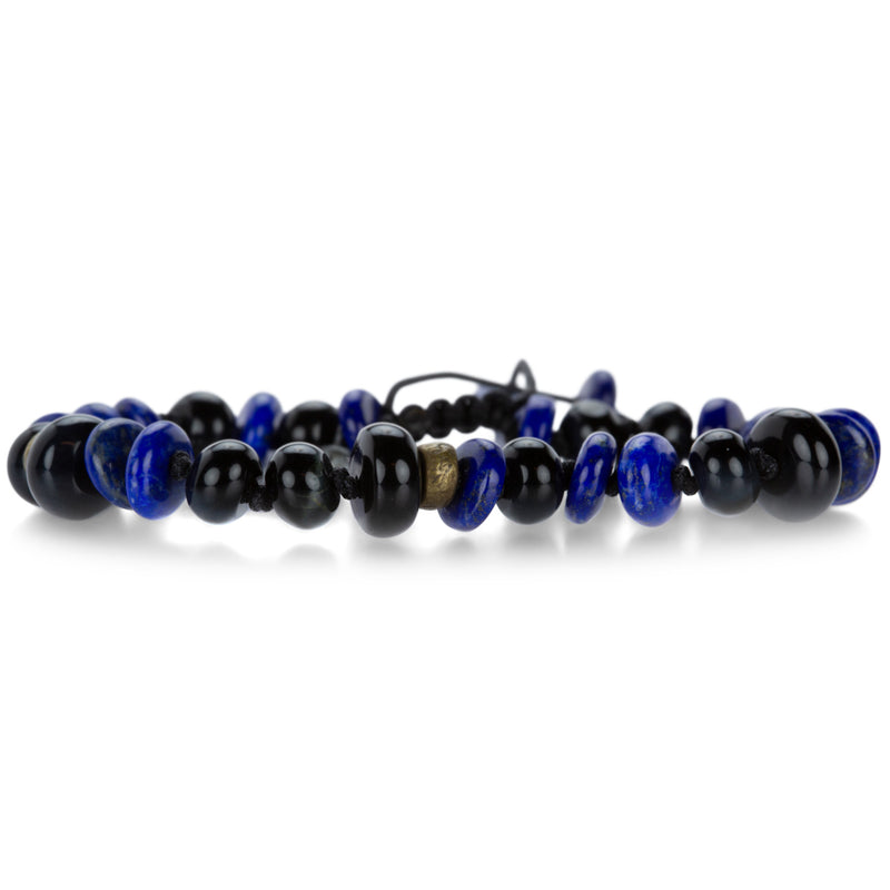 Joseph Brooks Blue Tiger's Eye & Lapis Bracelet | Quadrum Gallery