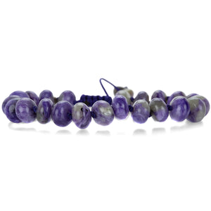 Joseph Brooks 9mm Charoite Bracelet | Quadrum Gallery