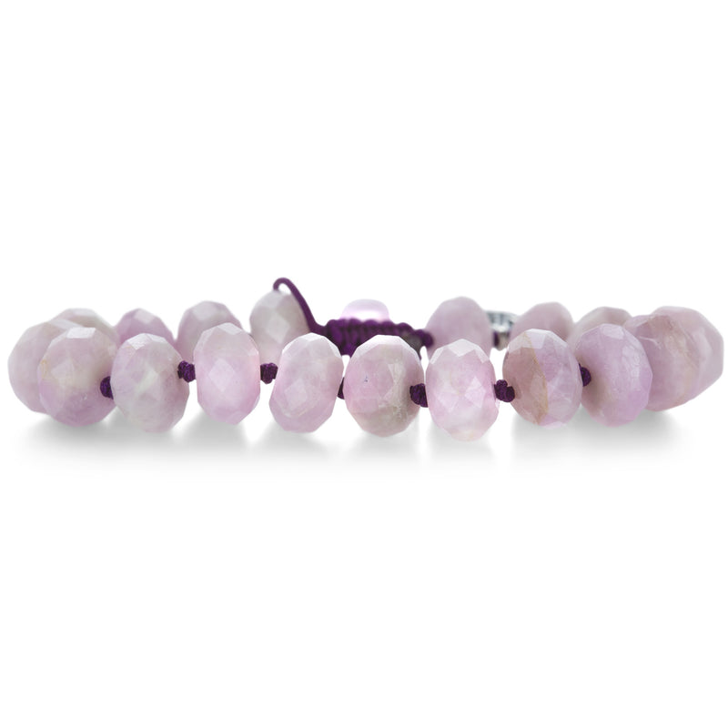 Joseph Brooks 12mm Faceted Kunzite Bracelet | Quadrum Gallery