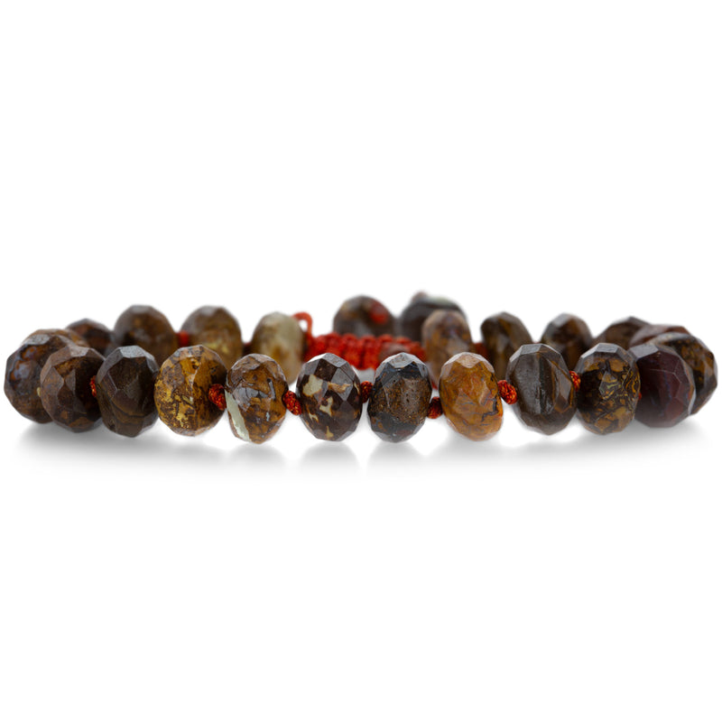 Joseph Brooks Faceted 9mm Boulder Opal Bracelet | Quadrum Gallery