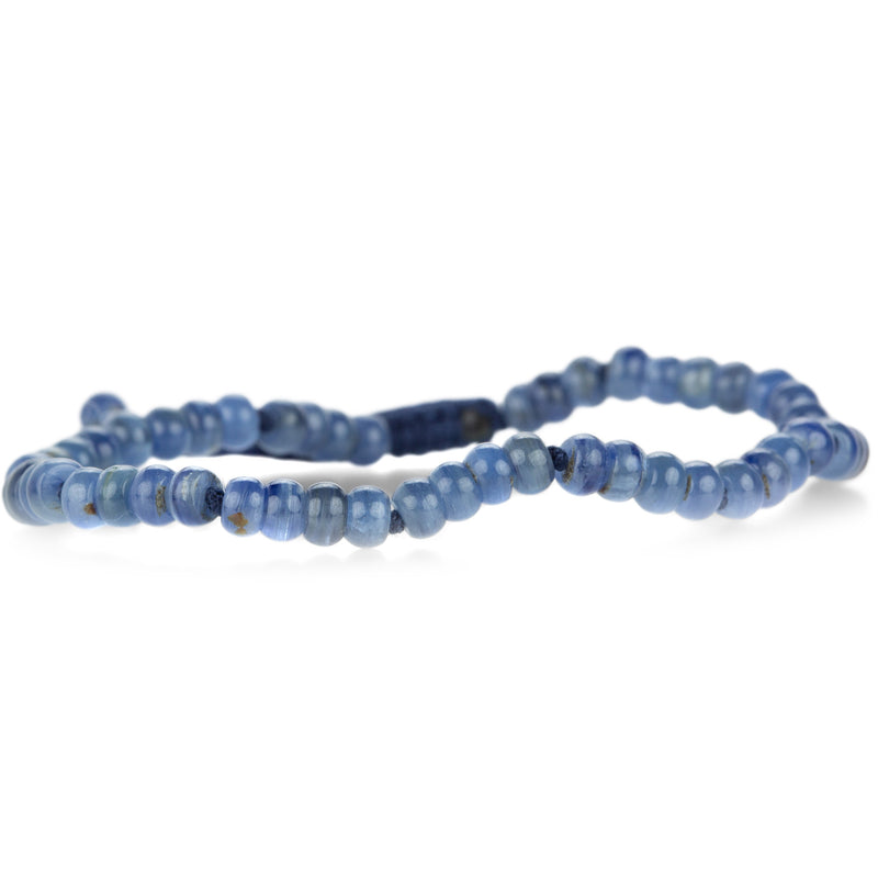 Joseph Brooks 4mm Smooth Kyanite Bracelet | Quadrum Gallery