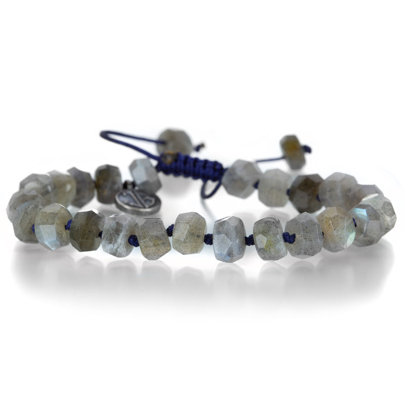 Joseph Brooks 7mm Faceted Labradorite Bracelet | Quadrum Gallery