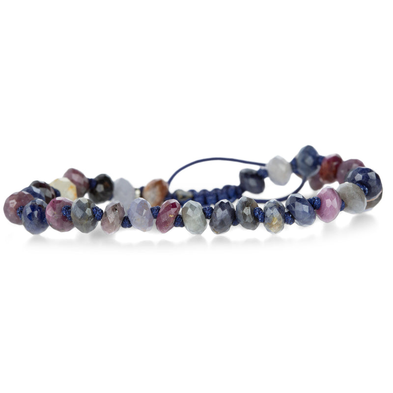 Joseph Brooks 6mm Mixed Sapphire Beaded Bracelet  | Quadrum Gallery