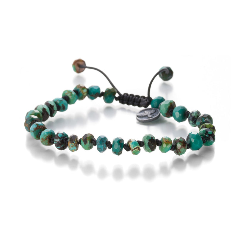 Joseph Brooks 6mm Faceted Arizona Turquoise Bracelet | Quadrum Gallery