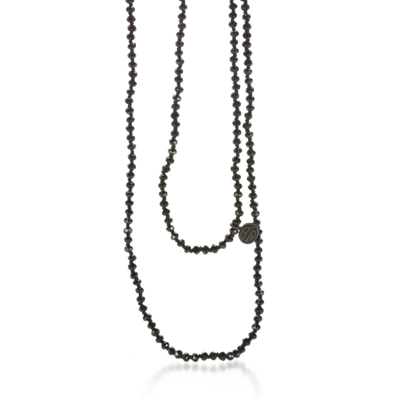 Joseph Brooks 30" Black Spinel Necklace | Quadrum Gallery
