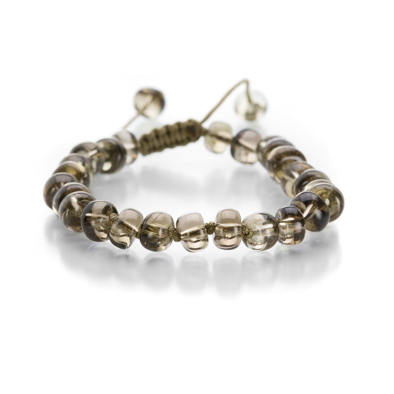 Joseph Brooks 8mm Smoky Quartz Bead Bracelet | Quadrum Gallery