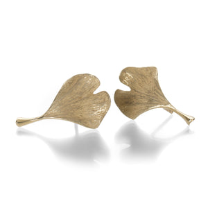 John Iversen Baby Gingko Studs | Quadrum Gallery