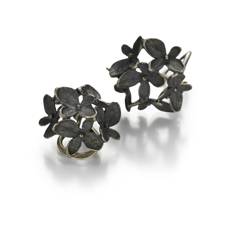 John Iversen 6 Part Small Hydrangea Earrings | Quadrum Gallery