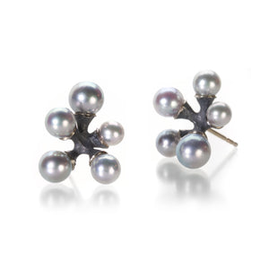 John Iversen Micro Jacks with Gray Pearls | Quadrum Gallery