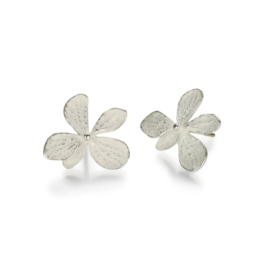 John Iversen Hydrangea Studs | Quadrum Gallery