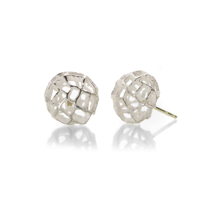John Iversen Tiny Basket Earrings | Quadrum Gallery