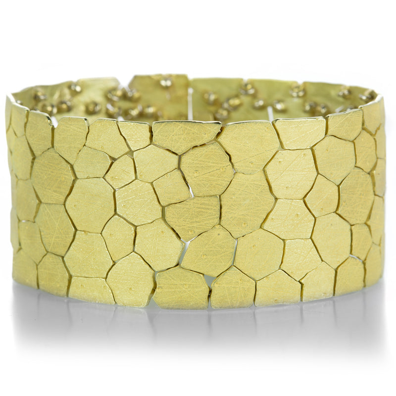 John Iversen True Grid Crackle Bracelet | Quadrum Gallery