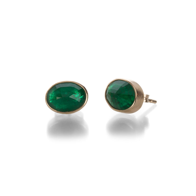 Jamie Joseph Emerald Stud Earrings | Quadrum Gallery