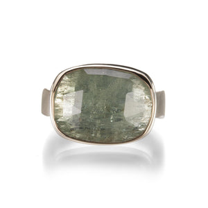 Jamie Joseph Rectangular Green Beryl Ring | Quadrum Gallery