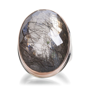 Jamie Joseph Inverted Tourmalinated Quartz Ring | Quadrum Gallery
