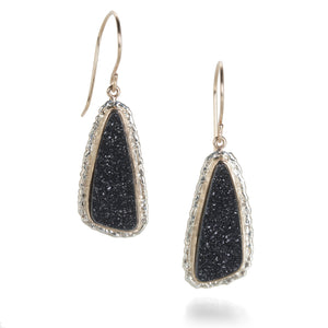 Jamie Joseph Brazilian Black Druzy Earrings | Quadrum Gallery