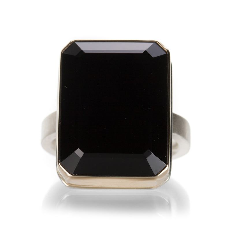 Jamie Joseph Table Cut Black Onyx Ring | Quadrum Gallery